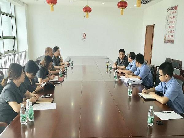 图为密云法院与密云检察院座谈现场